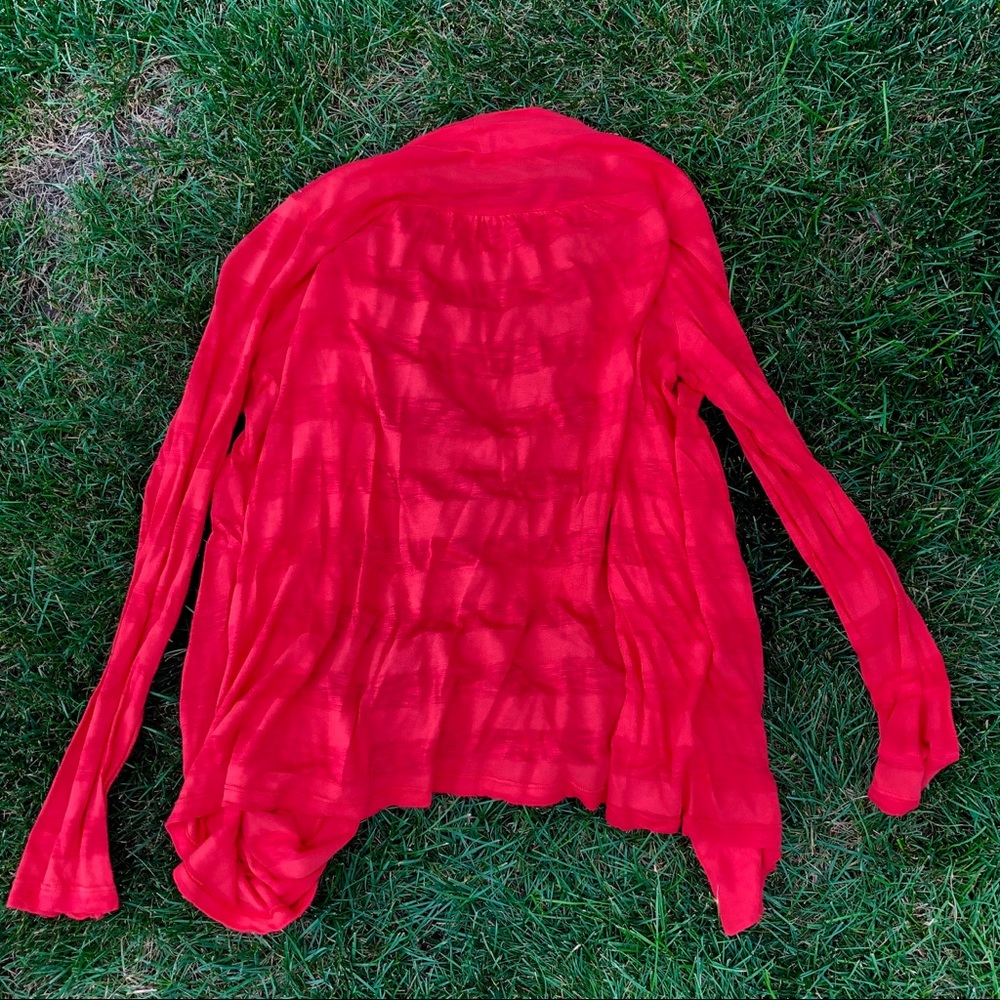 Splendid Red Cardigan - Picture 3 of 4